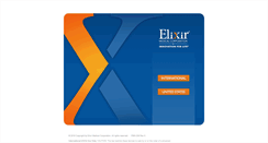 Desktop Screenshot of elixirmedical.com